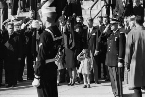 JFK Jr salutes his father